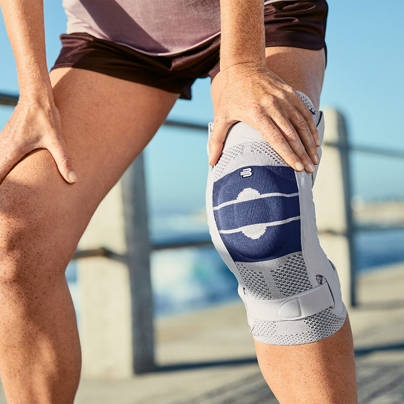GenuTrain S Hinged Knee Brace for Pain Relief & Support - Ideal for Running, Sports & Post-Surgery Recovery