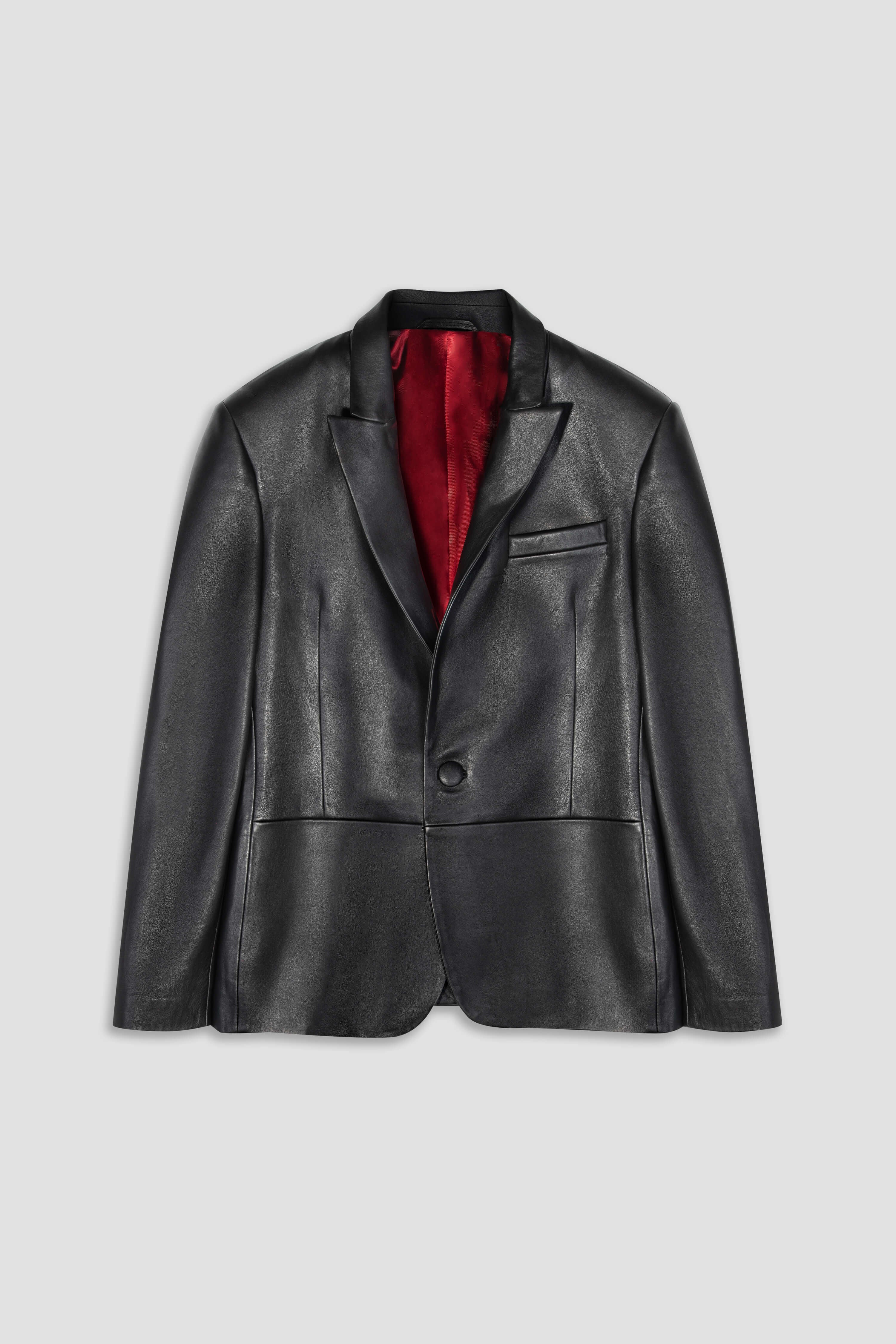 Stylish Oversized Leather Blazer for Women - Trendy Plus Size Faux Leather Jacket - Perfect for Office, Night Out & Fall Fashion