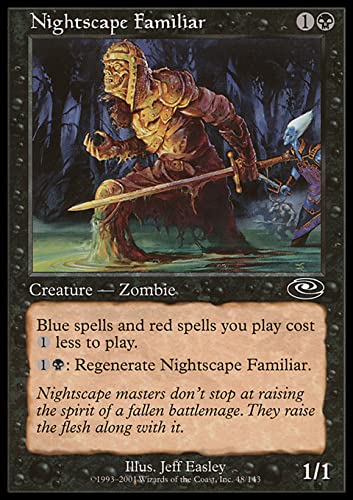 Magic: The Gathering - Nightscape Familiar (48) Planeshift PLS | MTG Card for Commander & Modern Decks | Enhance Your Gameplay Strategy