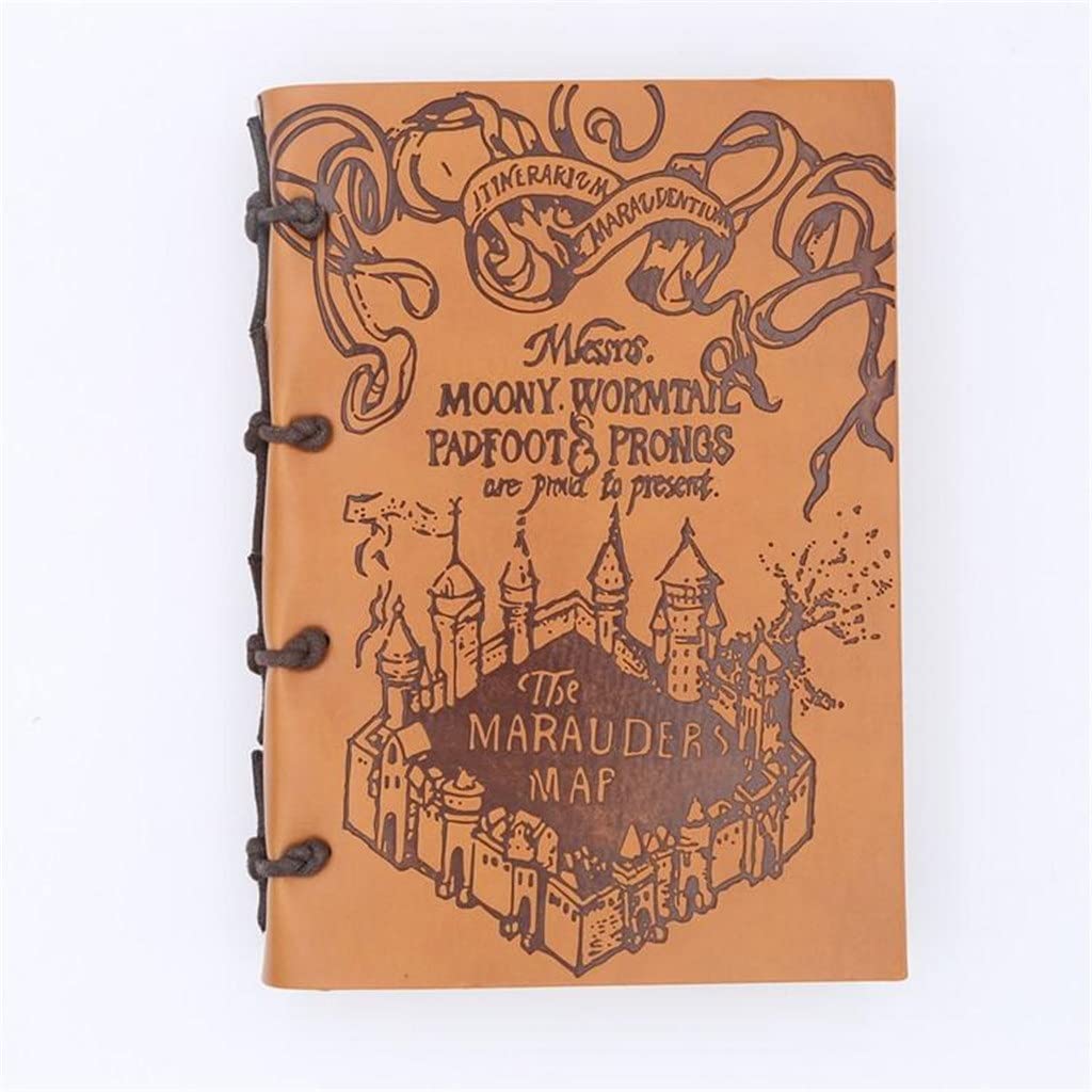 Vintage PU Leather Notebook - B5 Size (14x19.2cm) for School, Office, Travel & Daily Journaling - Classic Style Notepad with Premium Leather Cover (Color: Brown) - Perfect Gift for Students & Professionals