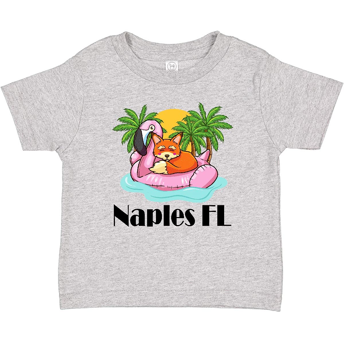 Inktastic Naples Florida Beach Vacation Baby T-Shirt - Cute Infant Graphic Tee for Boys & Girls - Perfect for Family Trips, Beach Outings & Summer Vacations