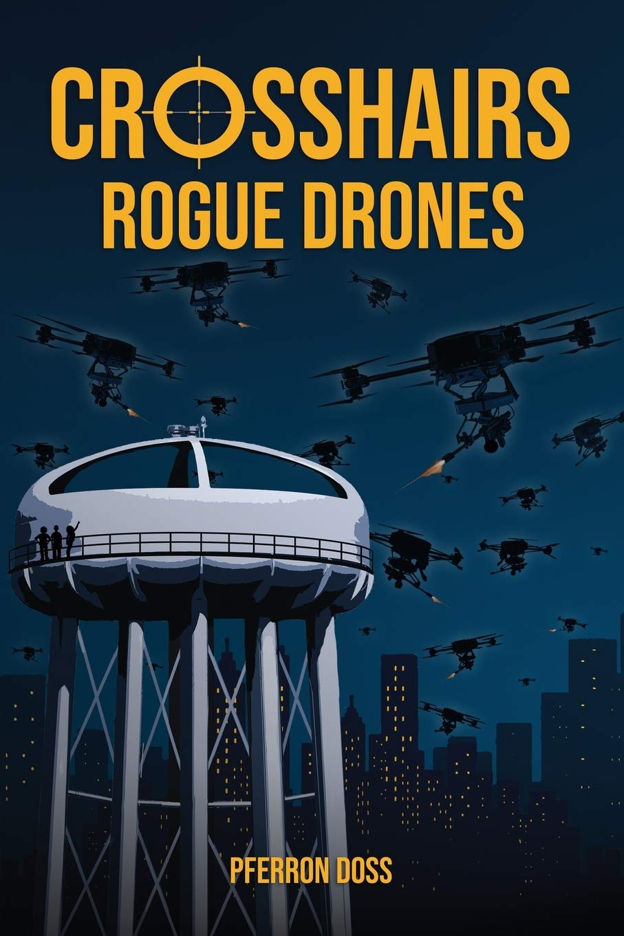 Crosshairs: Rogue Drones - High-Tech Anti-Drone Defense System for Security & Surveillance | Perfect for Airspace Protection, Military Training & Event Security