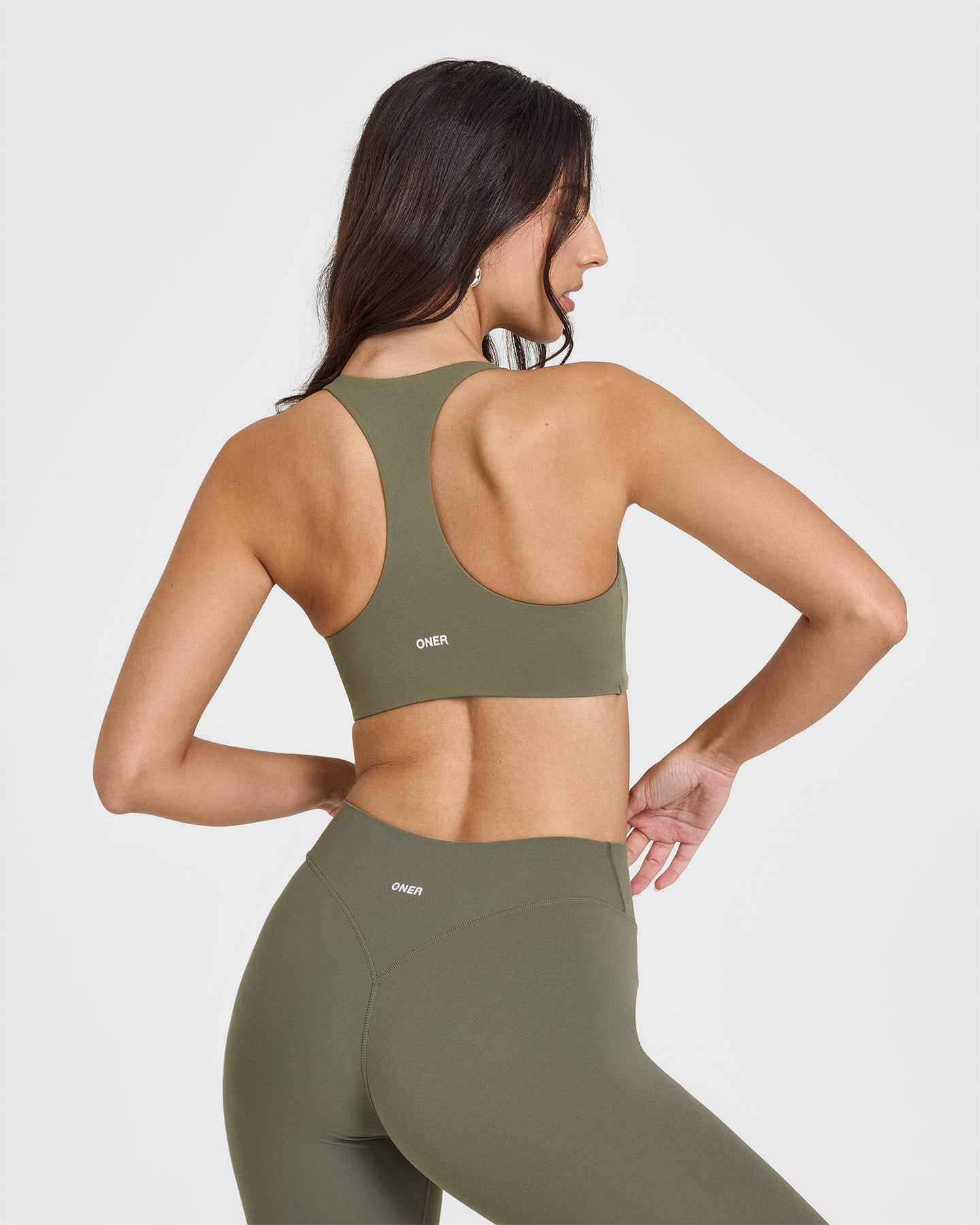 SoftMotion™ High Support Sports Bra for Women - Alpine Green | Breathable & Comfortable Workout Top for Running, Yoga & Gym