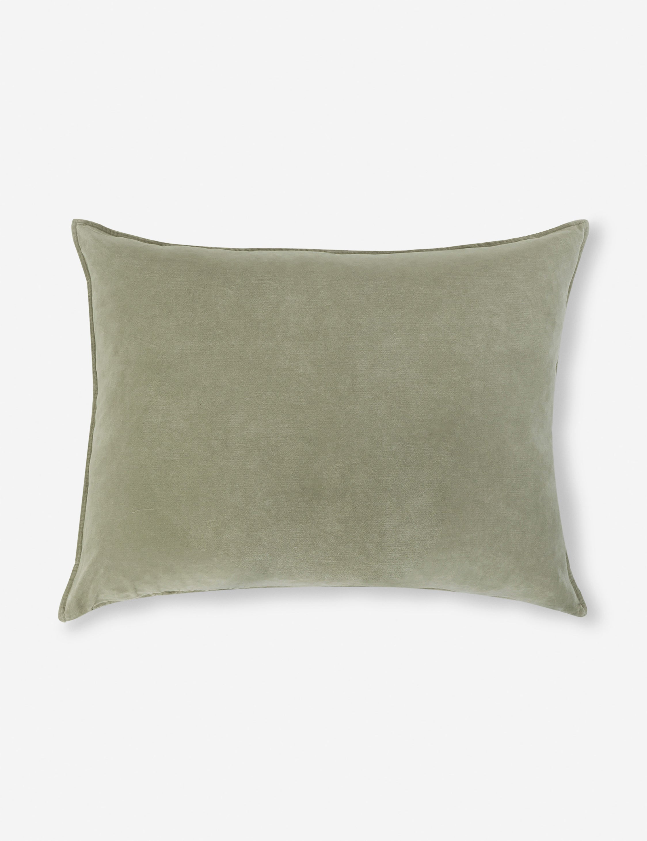Luxury Bianca Velvet Oversized Throw Pillow Cover - Soft Decorative Cushion for Sofa, Bed & Home Decor - Elegant Living Room & Bedroom Accent Pillow by Pom Pom at Home