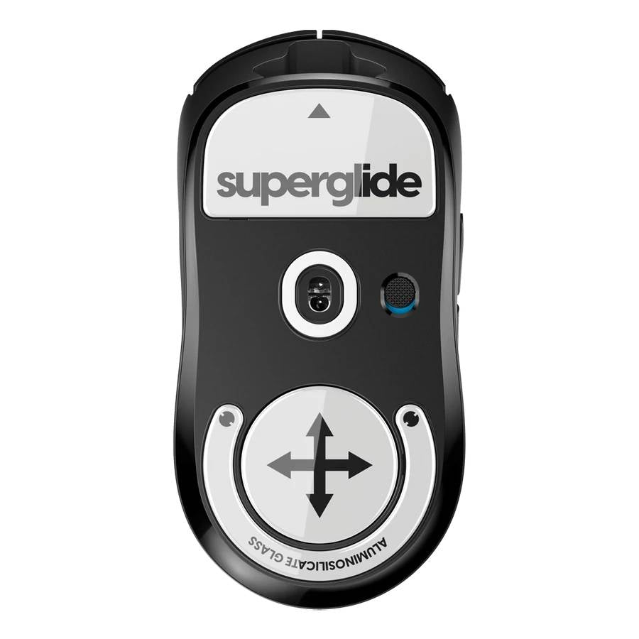 Pulsar Superglide Glass Mouse Skates for Logitech G Pro X Superlight - Ultra Smooth Gaming Mouse Feet for Esports & FPS Games - Perfect for Competitive Gaming & Professional Use