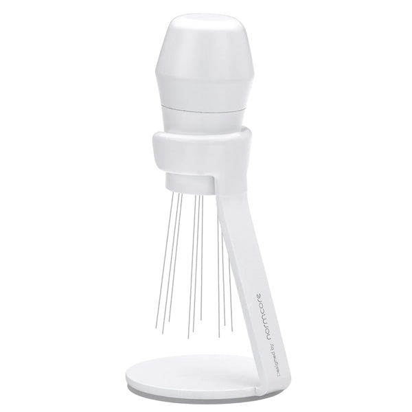 Premium Normcore WDT Tool for Espresso - White | Needle Distributor for Even Coffee Grounds | Perfect for Home Baristas & Coffee Enthusiasts | Use with Espresso Machines & Manual Brewing