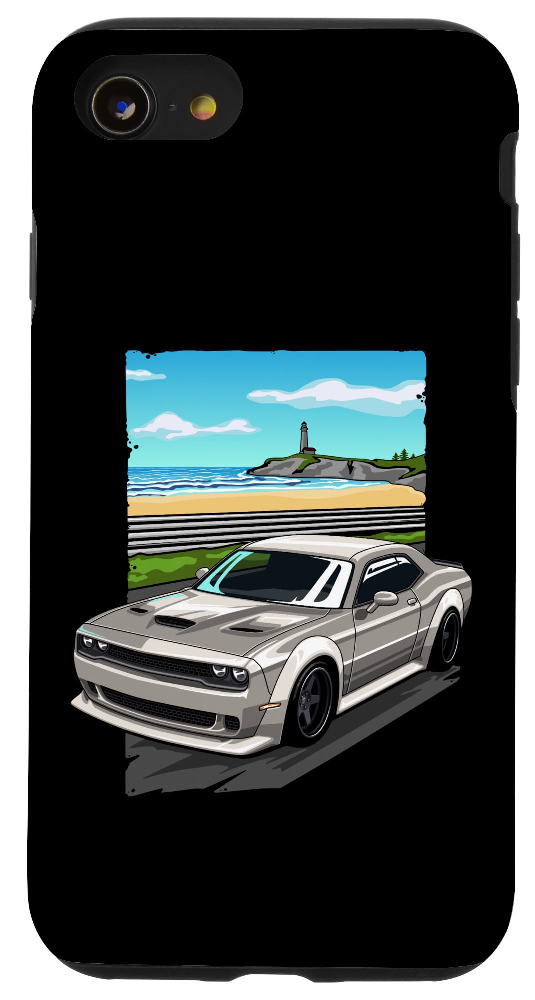 Premium Shockproof iPhone SE (2020)/7/8 Phone Case - Durable Car Mount Compatible Case for Protection & Hands-Free Driving | Perfect for Commuting, Road Trips & Daily Use