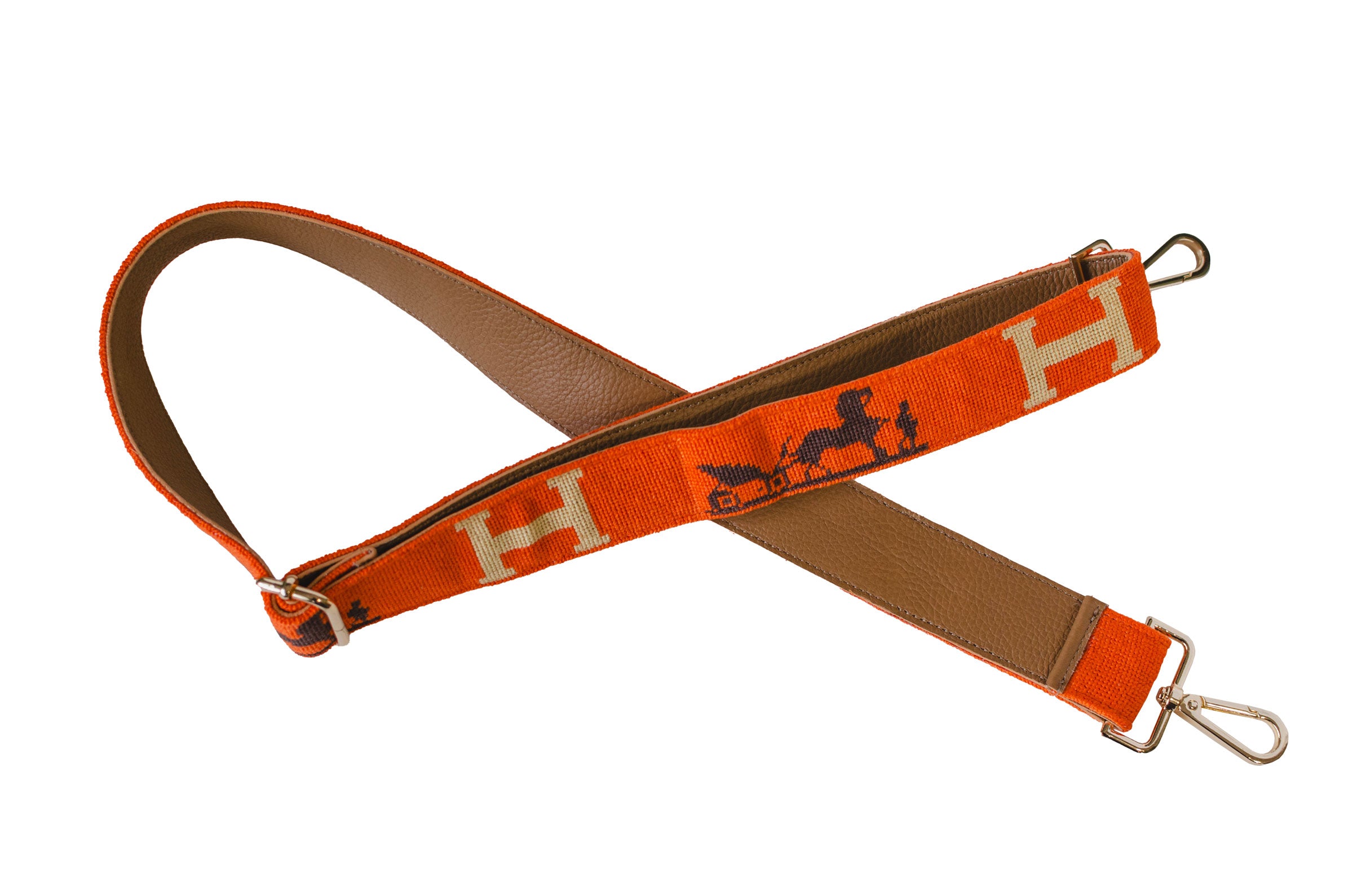 Elegant Needlepoint Crossbody Bag Strap - Handmade Floral Embroidery Adjustable Shoulder Strap for Women - Perfect for Casual Outings, Travel & Everyday Use