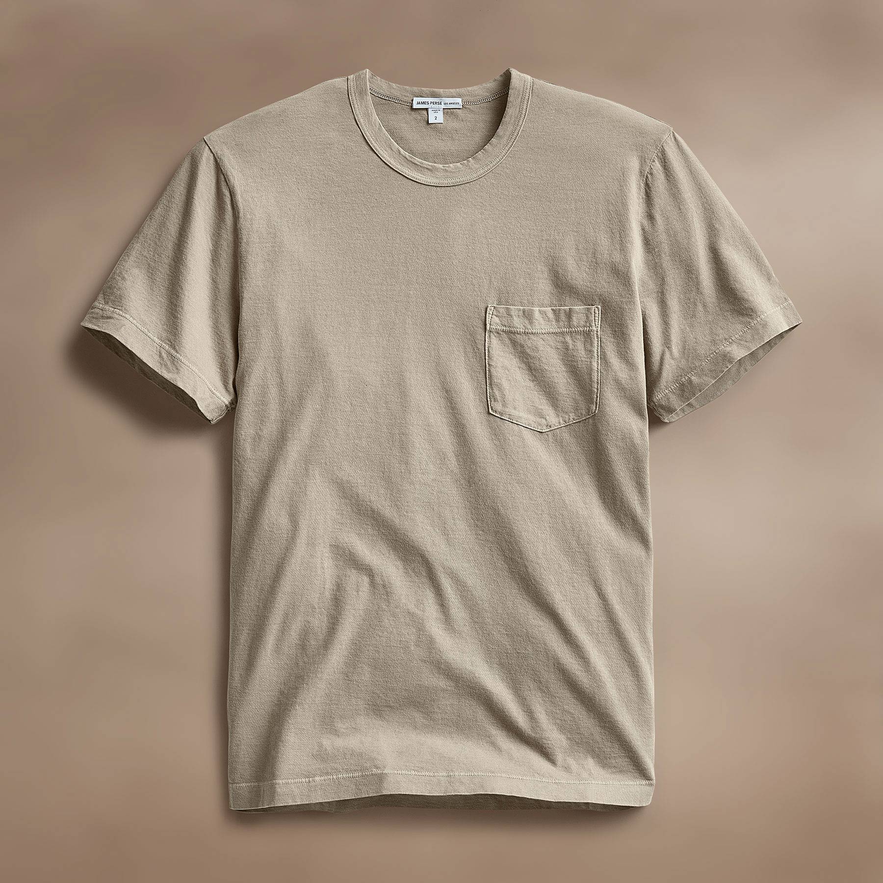 Lightweight Jersey Pocket T-Shirt for Men - Soft Breathable Cotton Tee with Overcast Pigment Design | Perfect for Casual Wear, Gym & Everyday Outfits