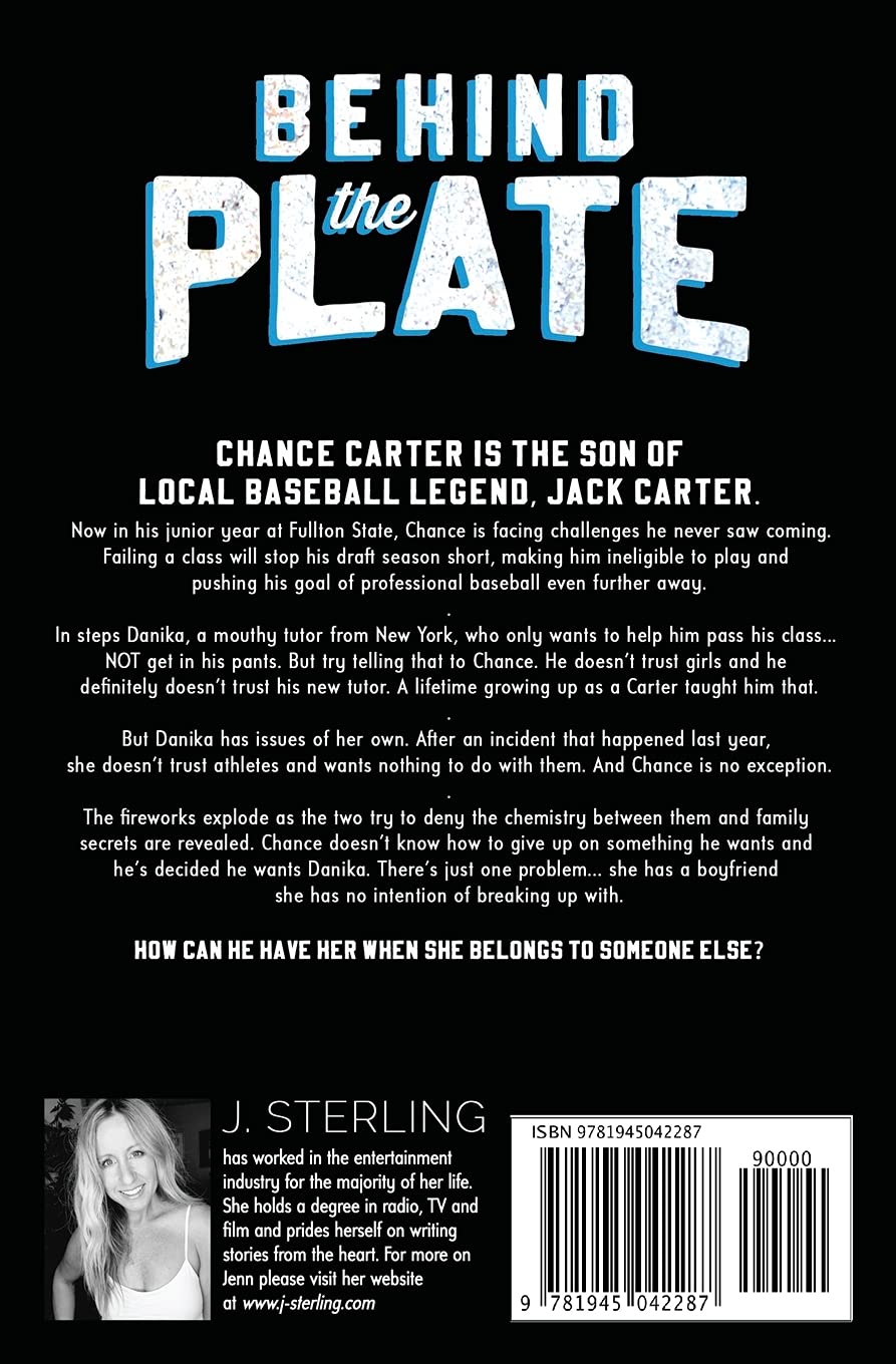 Behind the Plate: A New Adult Sports Romance Novel (The Boys of Baseball Series) - Perfect for Baseball Lovers & Contemporary Romance Readers