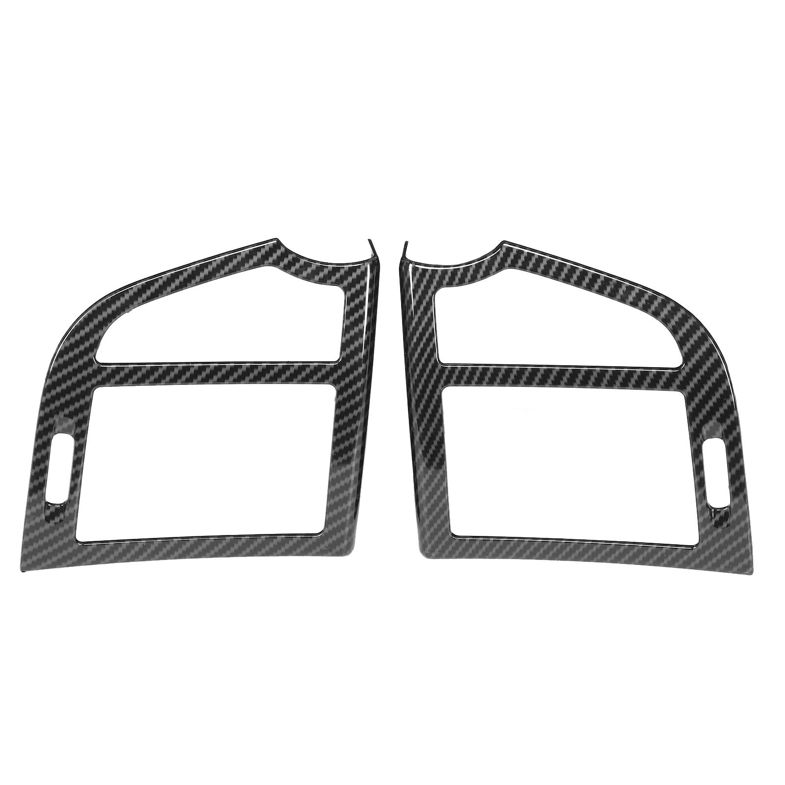 Universal ABS Front Air Outlet Trim - Carbon Fiber Side Air Vent Cover for Mercedes-Benz | Interior Car Ventilation Upgrade | Perfect for Vehicle Customization & Climate Control