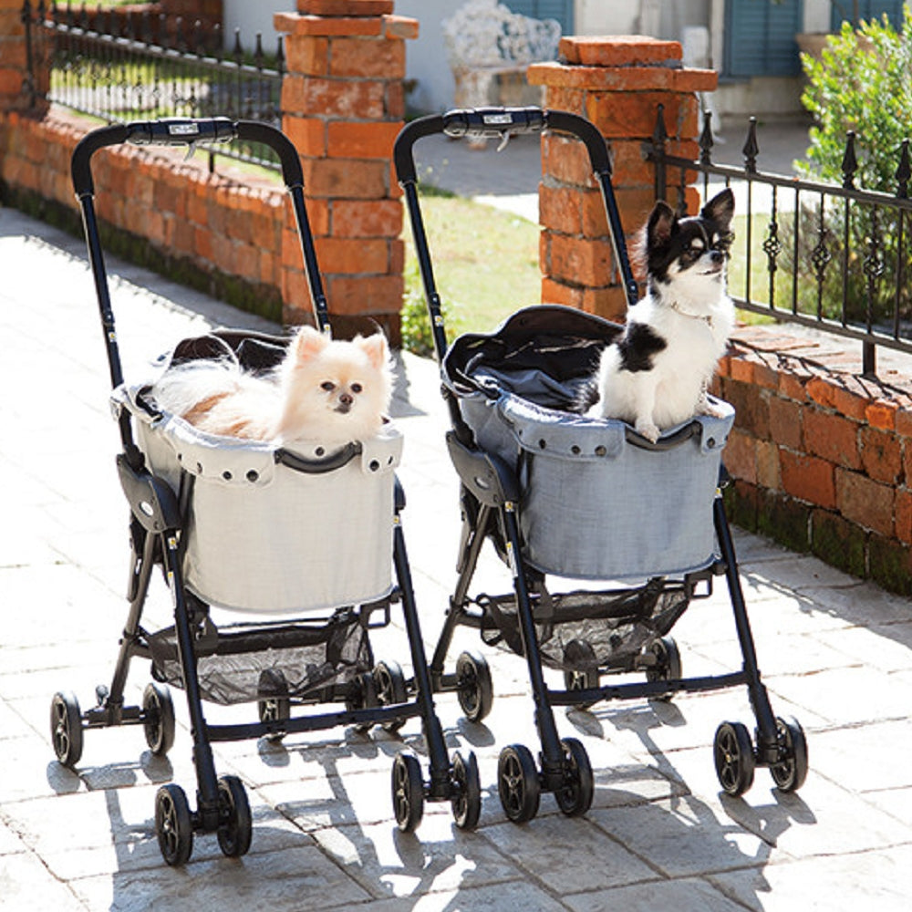 Milimili Lite Pet Stroller - Lightweight & Foldable Dog Cat Stroller for Small Pets, Perfect for Travel, Shopping & Outdoor Walks