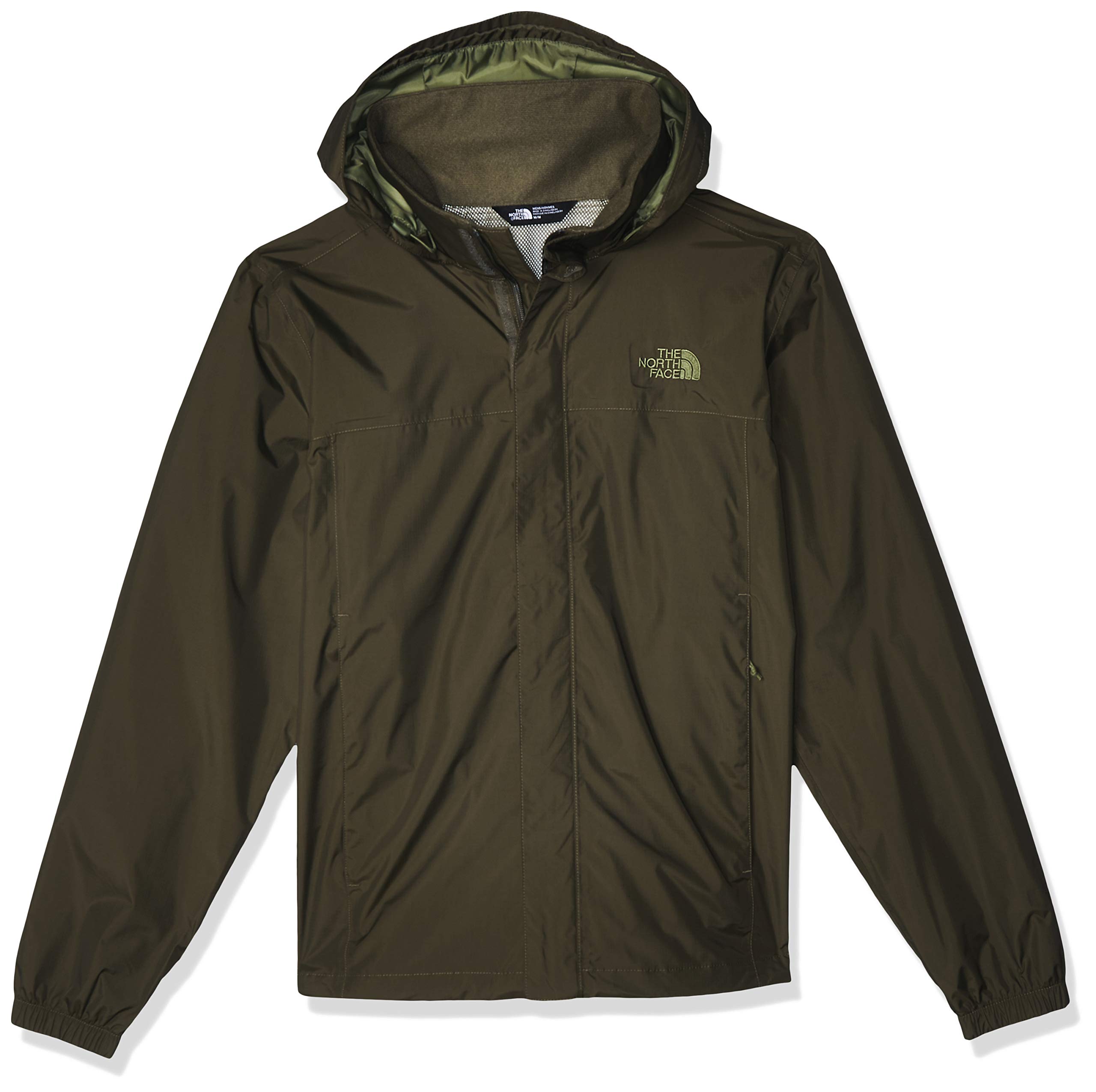 THE NORTH FACE Men's Resolve 2 Waterproof Hooded Rain Jacket - Lightweight Windproof Outdoor Shell for Hiking, Camping & Travel
