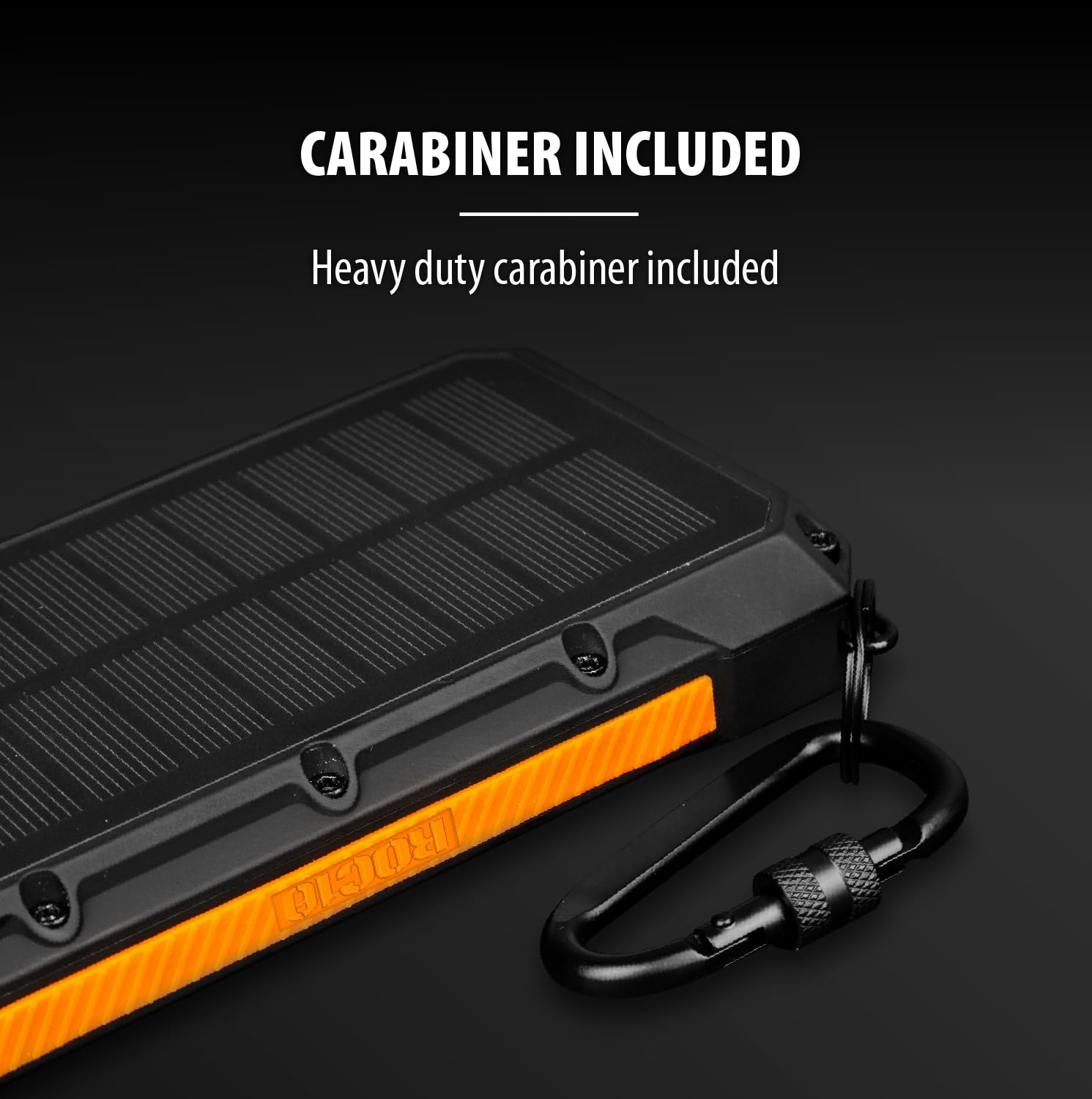 ToughTested 10000mAh Solar Charger - Waterproof IP65 Portable Power Bank with Wireless Charging | Perfect for Camping, Hiking & Outdoor Adventures