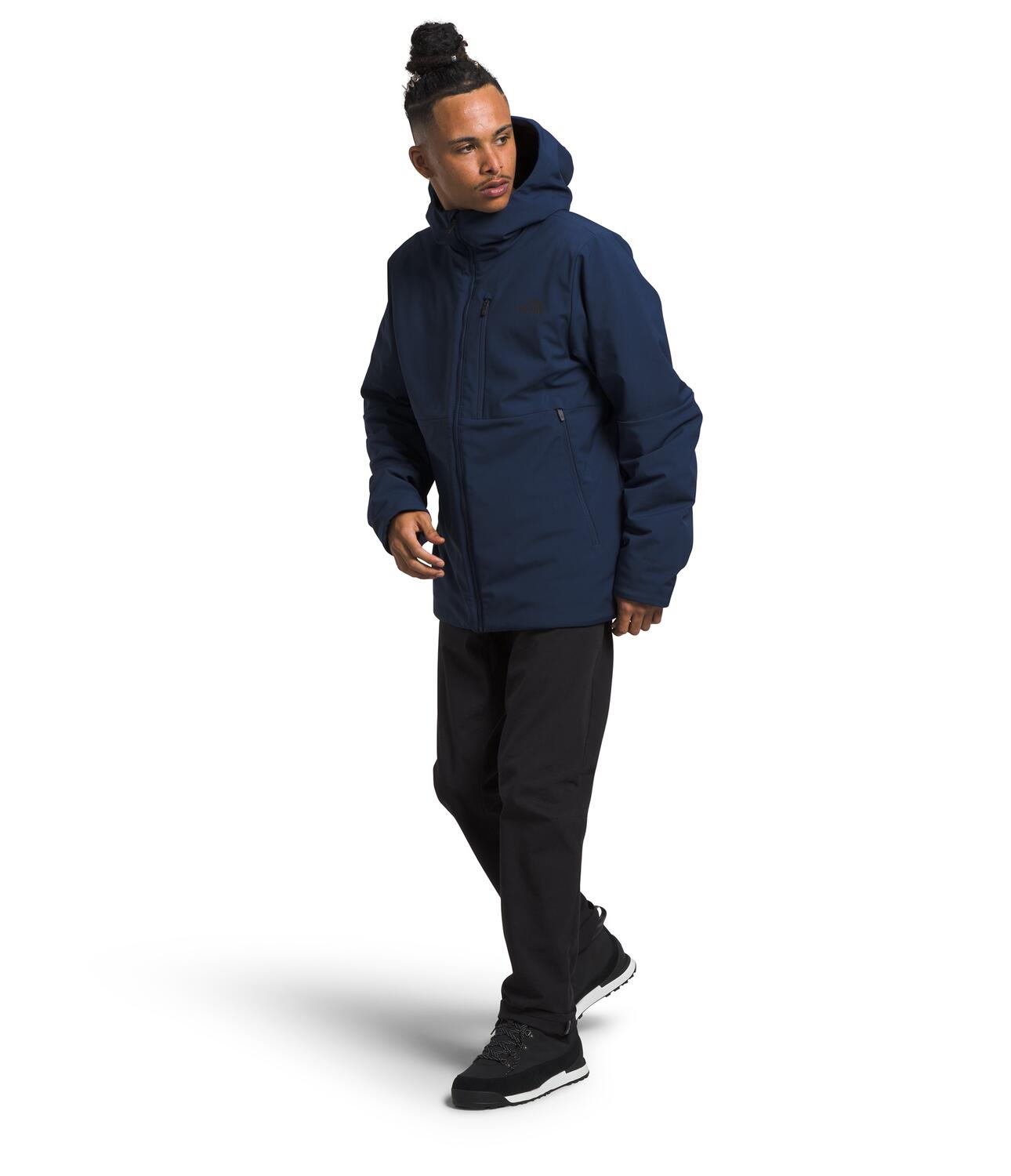 Apex Elevation Jacket for Men - Lightweight Waterproof Windbreaker with Hood - Perfect for Hiking, Camping & Outdoor Adventures | NF0A84IF