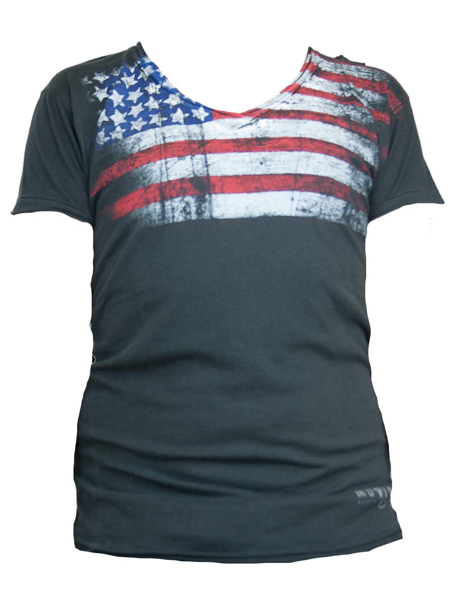 Premium Cotton USA Flag T-Shirt for Men - Comfortable American Flag Graphic Tee for Casual Wear, Patriotic Outfits & Everyday Fashion