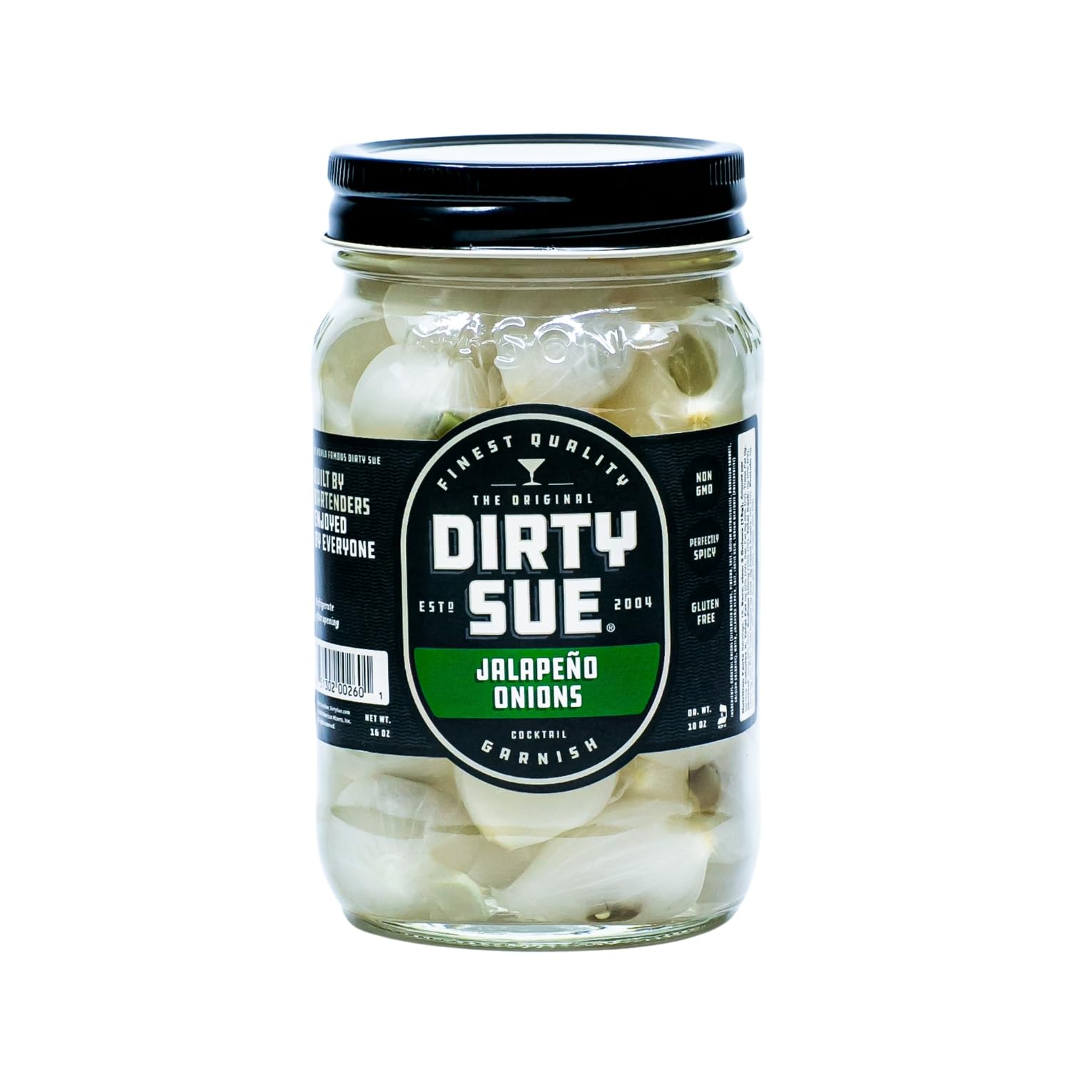 Dirty Sue Martini Stuffed Olives with Peppers & Onions Combo Pack - Large Jars for Cocktails, Dirty Martinis & Charcuterie Boards | Gourmet Bar Snacks & Party Appetizers