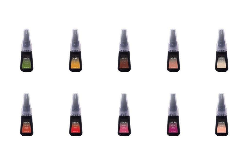 Apres Aer Gel Airbrush Paint #2 - Professional Airbrush Kit for Nail Art, Tattoos & Body Painting - High Pigment, Long-Lasting & Easy to Apply