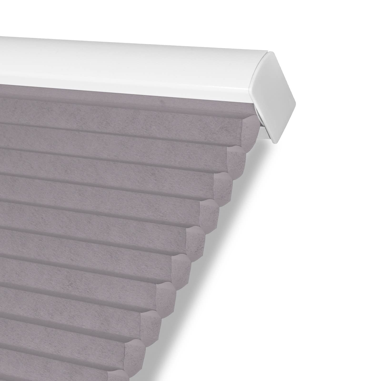 Persilux Custom Size Cordless Honeycomb Shades - Light Filtering Cellular Blinds with UV Protection & Waterproof Design for Windows - Perfect for Bedroom & Living Room (Lilac) | Blackout Window Treatment & Home Decor Solution