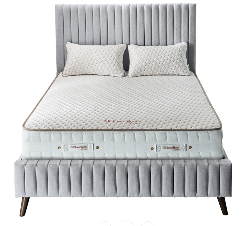 Best Bed Frame for Heavy Weight Support - Sturdy Metal Platform Bed with Noise-Free Design - Perfect for Master Bedroom, Guest Room & Small Spaces (As Seen on TV)