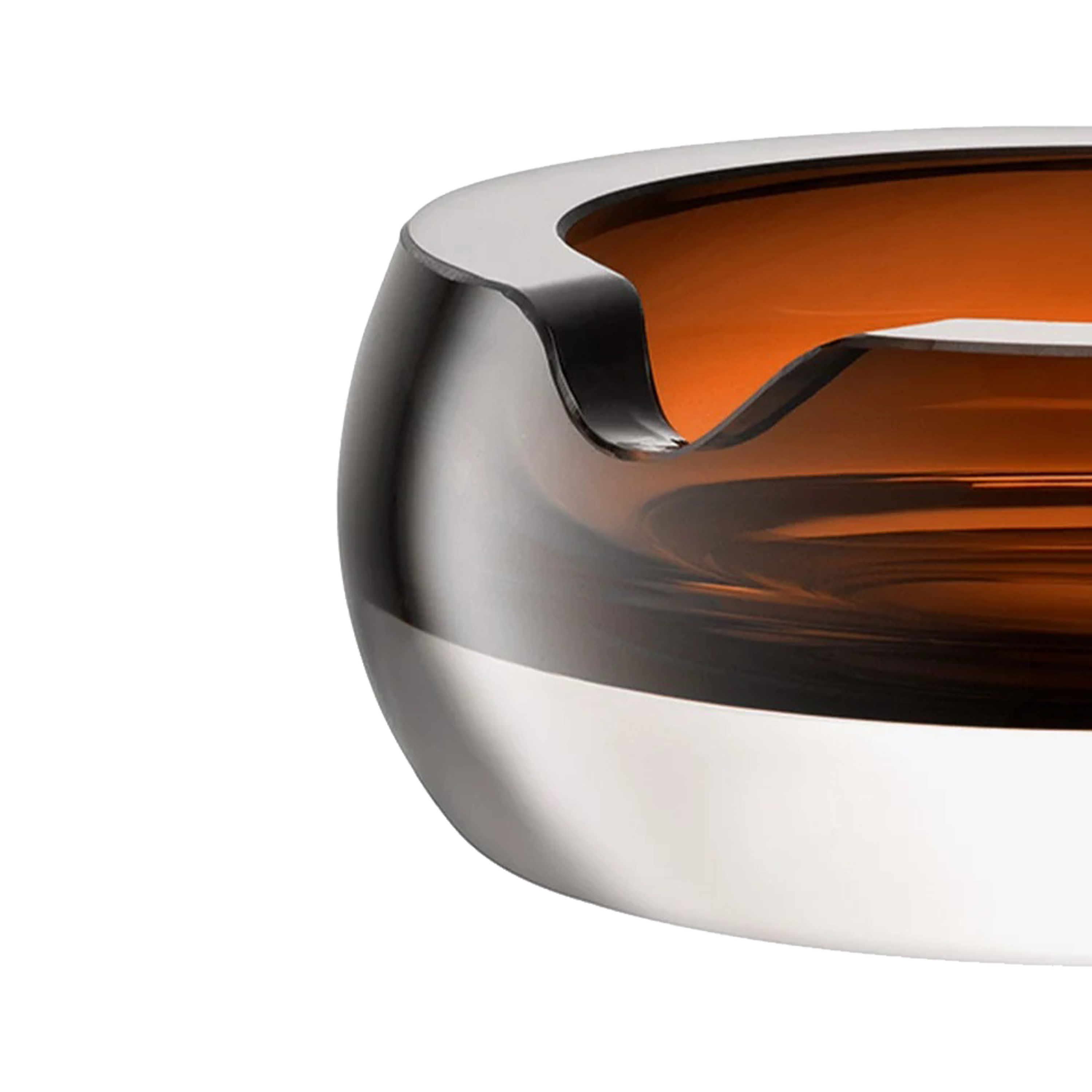Premium Glass Cigar Ashtray - Heavy Duty, Shatterproof Design for Indoor & Outdoor Use - Perfect for Cigar Lounges, Patios, and Man Caves