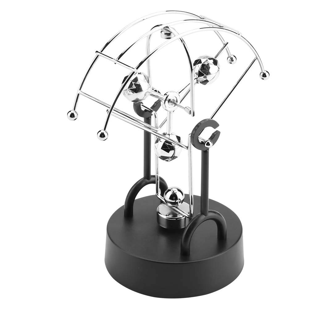 Wal Front Desk Toy - Electronic Swinging Shake Wiggle Device for Stress Relief, Perpetual Motion Decor for Home & Office Desk Table (#B102) - Perfect for Anxiety Relief, Focus Aid & Fun Desk Accessory