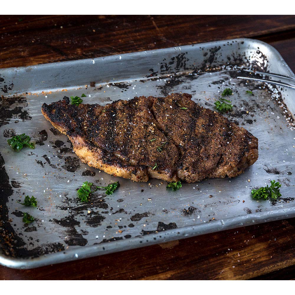 Premium Aged Angus Steak Bundle - Top Sirloin, NY Strip & Ribeye Cuts | All-Natural, Hand-Cut & Expertly Trimmed | Signature Seasoning | Gourmet Steak Gift Box Delivered | Perfect for Special Occasions, BBQ Parties & Luxury Home Dining
