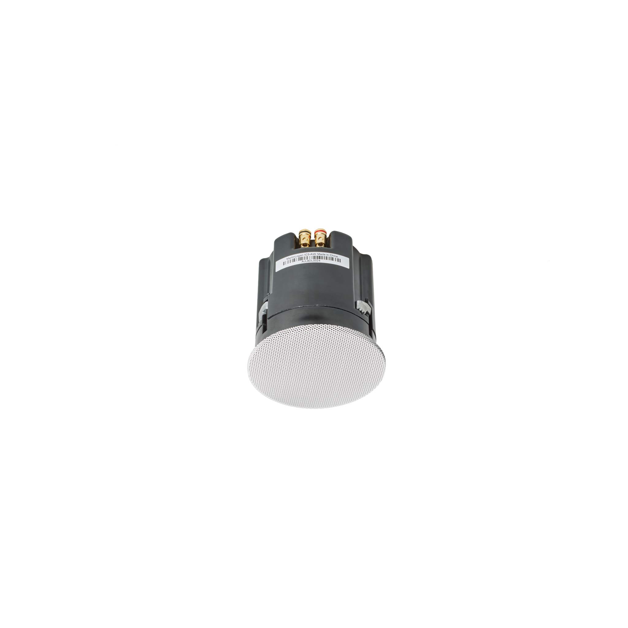 MartinLogan IC3-AW Weatherproof In-Ceiling Speaker - High Performance All-Weather Audio for Outdoor & Indoor Use - Perfect for Patio, Pool Area, and Home Theater Installation (Single Speaker)