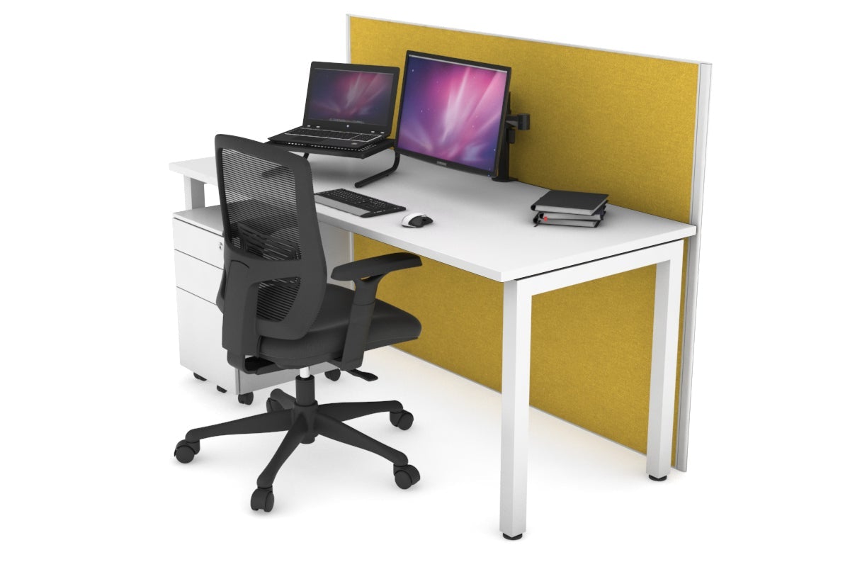 Horizon Quadro Square Legs Office Desk - 70.8