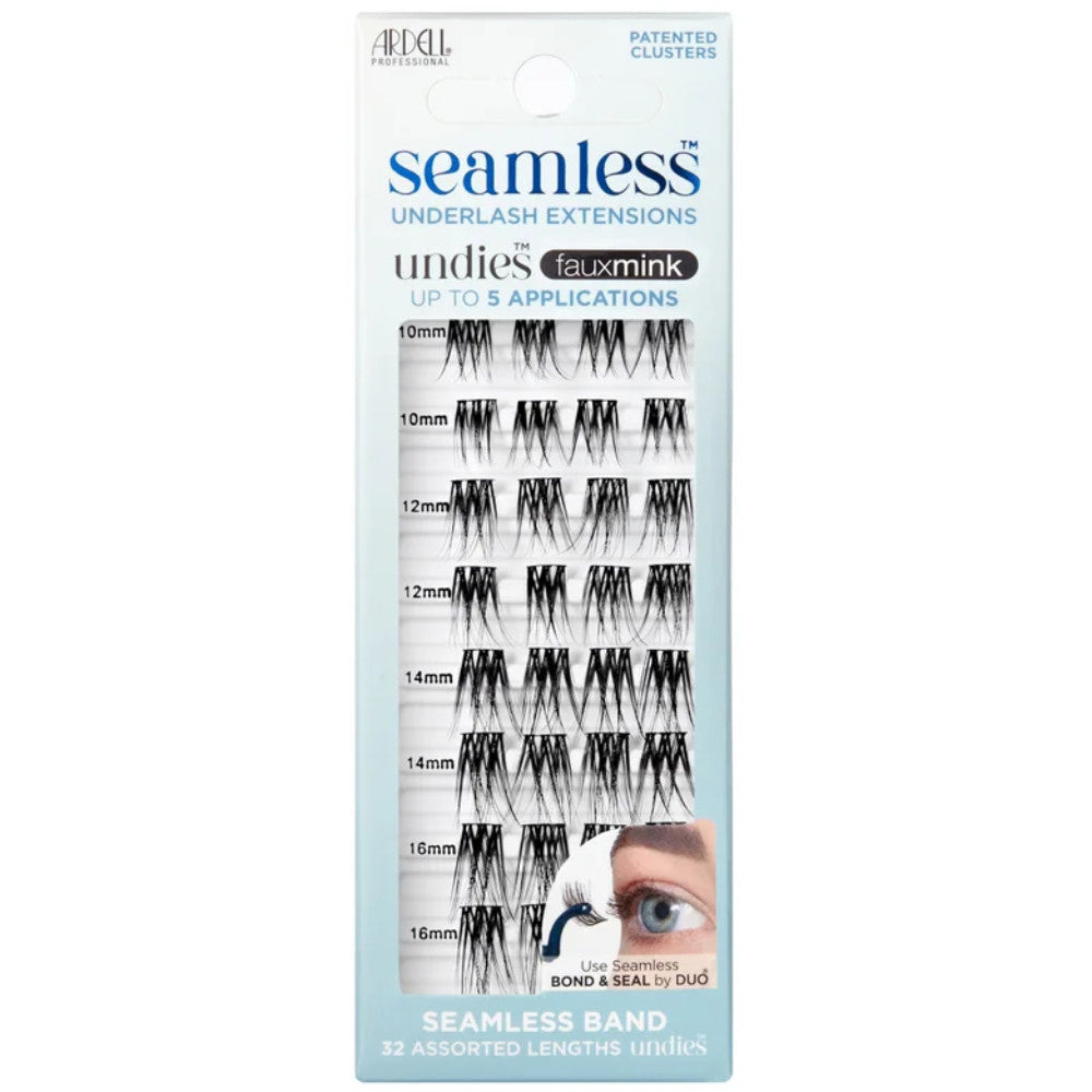 Ardell Seamless Refill Faux Mink Lashes - Natural Looking False Eyelashes for Everyday Wear & Special Occasions