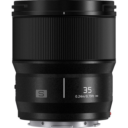 Panasonic Lumix S 35mm f/1.8 Full Frame Lens for Mirrorless Cameras - Perfect for Portrait, Street & Low Light Photography