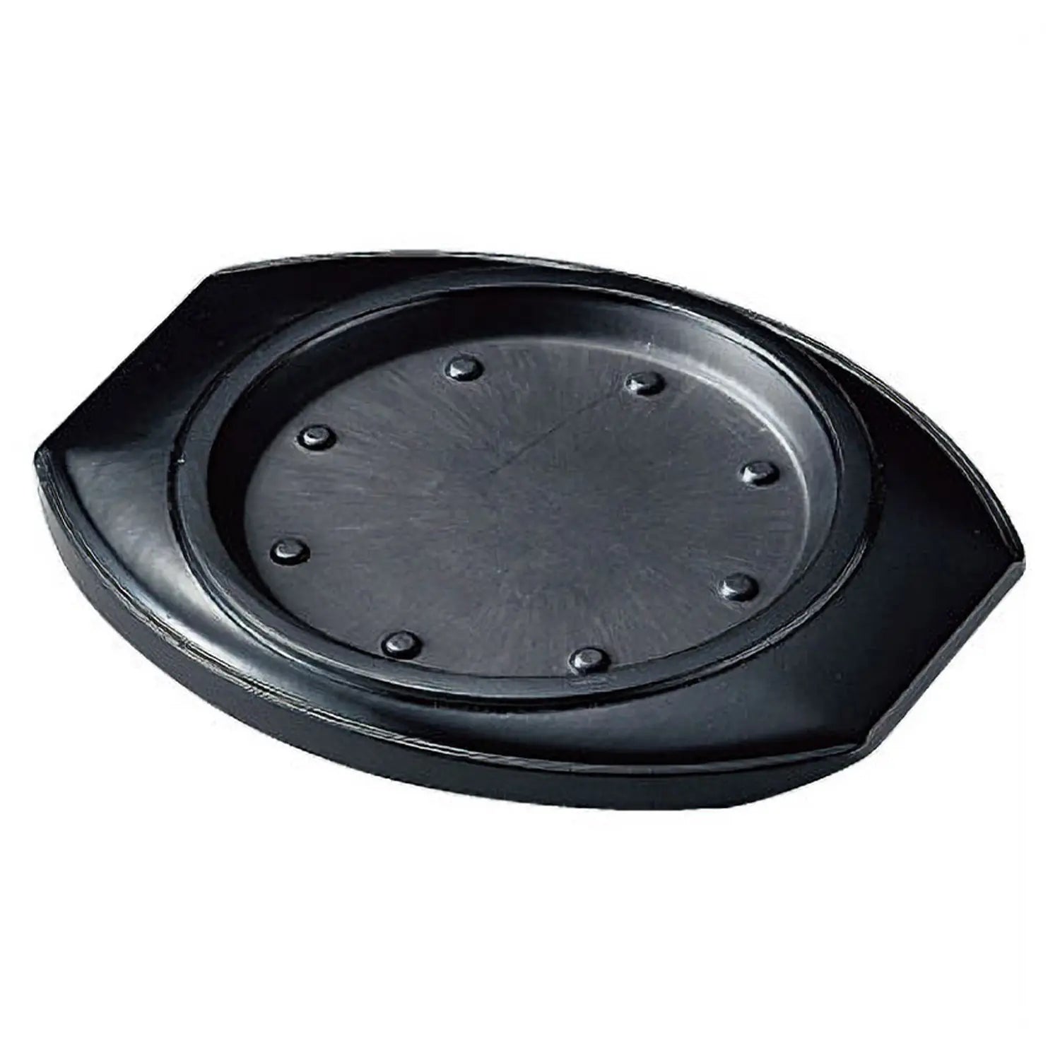 Premium MIN Phenolic Resin Base for Round Sizzler Platter - Heat-Resistant Serving Tray for Sizzling Fajitas, Steak & Seafood - Perfect for Restaurants, Catering & Home Cooking