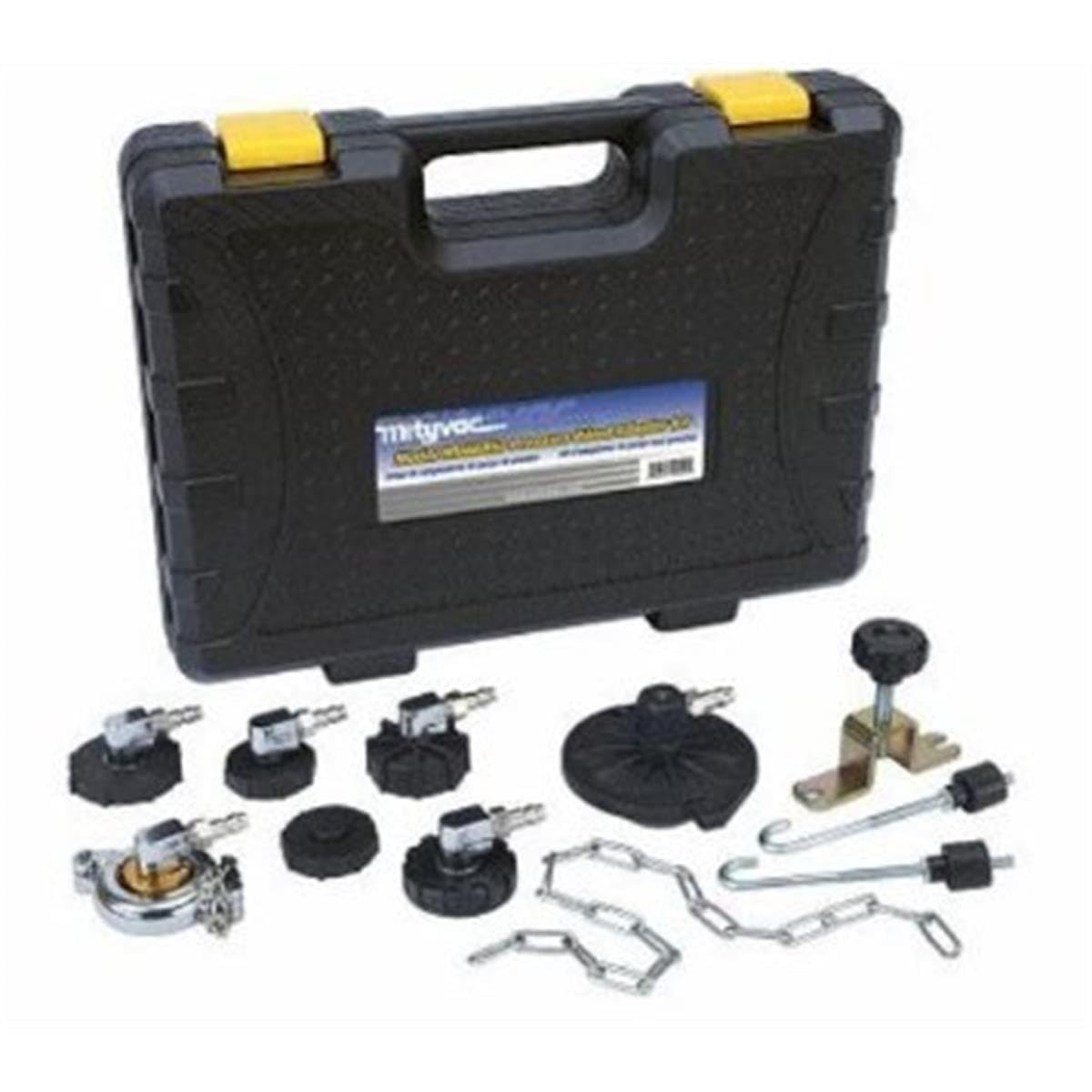 Mityvac Pressure Bleed Adapter Kit - Professional Brake Bleeding Tool for Cars, Trucks & Motorcycles | Easy DIY Brake Fluid Change | Perfect for Home Mechanics & Auto Shops