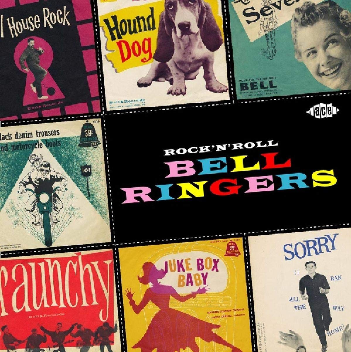 Rock N Roll Bell Ringers - Vintage Music Collectibles for Fans & DJs | Perfect for Home Decor, Music Studios & Retro Parties