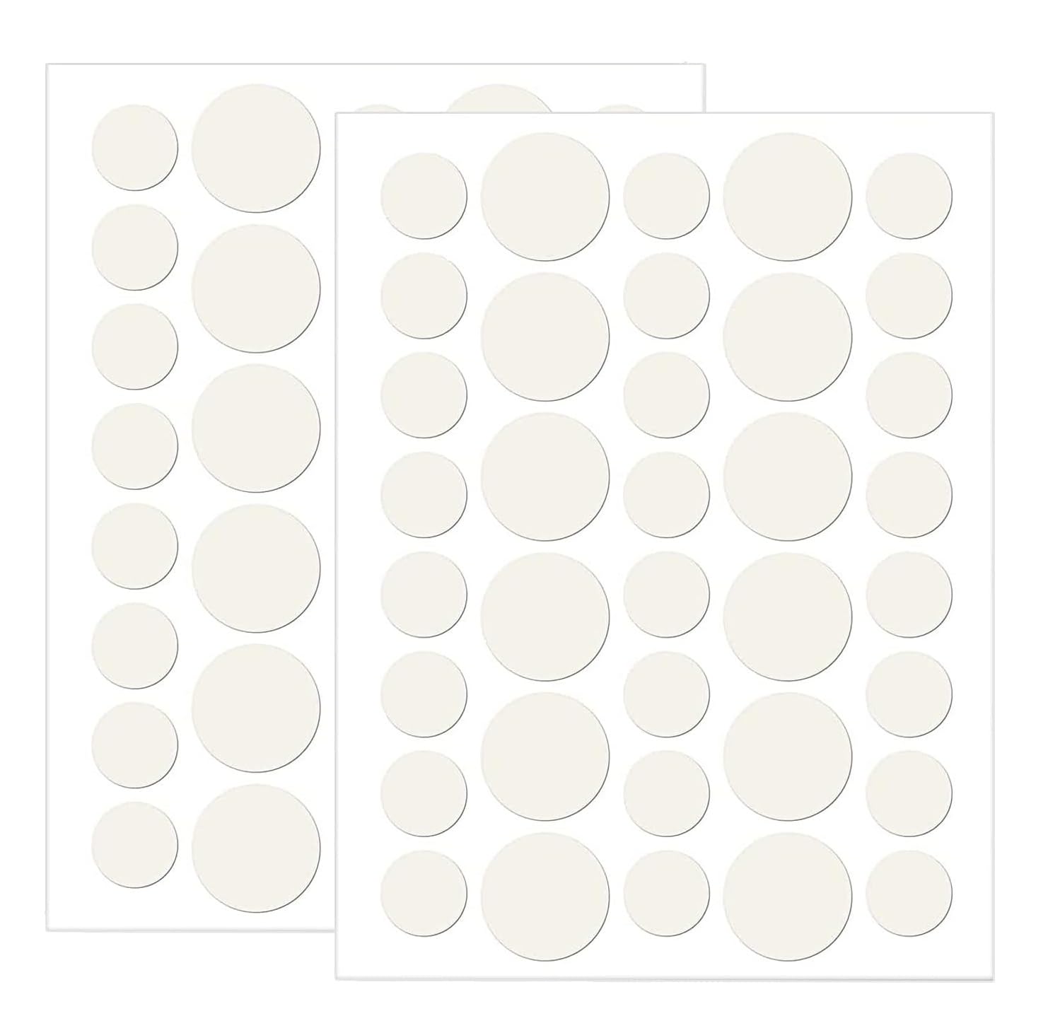 Hydrocolloid Acne Pimple Patches - Ultra-Thin 0.05mm Invisible Spot Treatment for Face & Body - 72 Count (3 Sizes) - Breathable Blemish Cover for Day & Night Use - Perfect for School, Work, and Travel