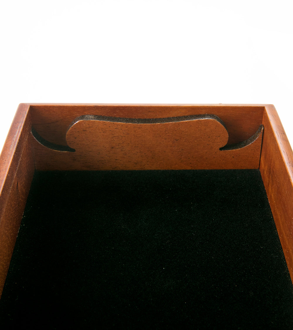 Bishop Koa Wood Push Top Boxes - Premium Handcrafted Storage for Jewelry, Keepsakes & Collectibles - Perfect for Home, Office & Gift Giving