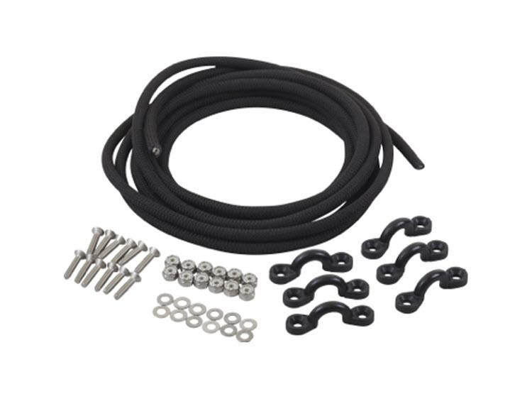 Sea Lect Universal Kayak Deck Bungee Kit - Adjustable Elastic Cord System for Kayaks, Canoes & Small Boats - Secure Gear & Equipment for Fishing, Camping & Water Sports