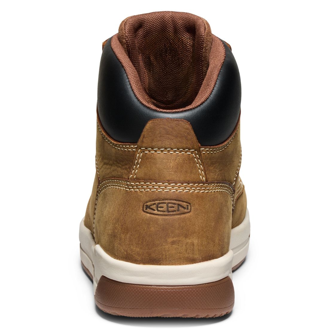 Keen Gibson Men's Composite Toe MID Work Shoe - Safety Boots for Construction & Industrial Work | Slip Resistant, Waterproof Work Boots for Men | OSHA Compliant Work Shoes for Electricians & Mechanics