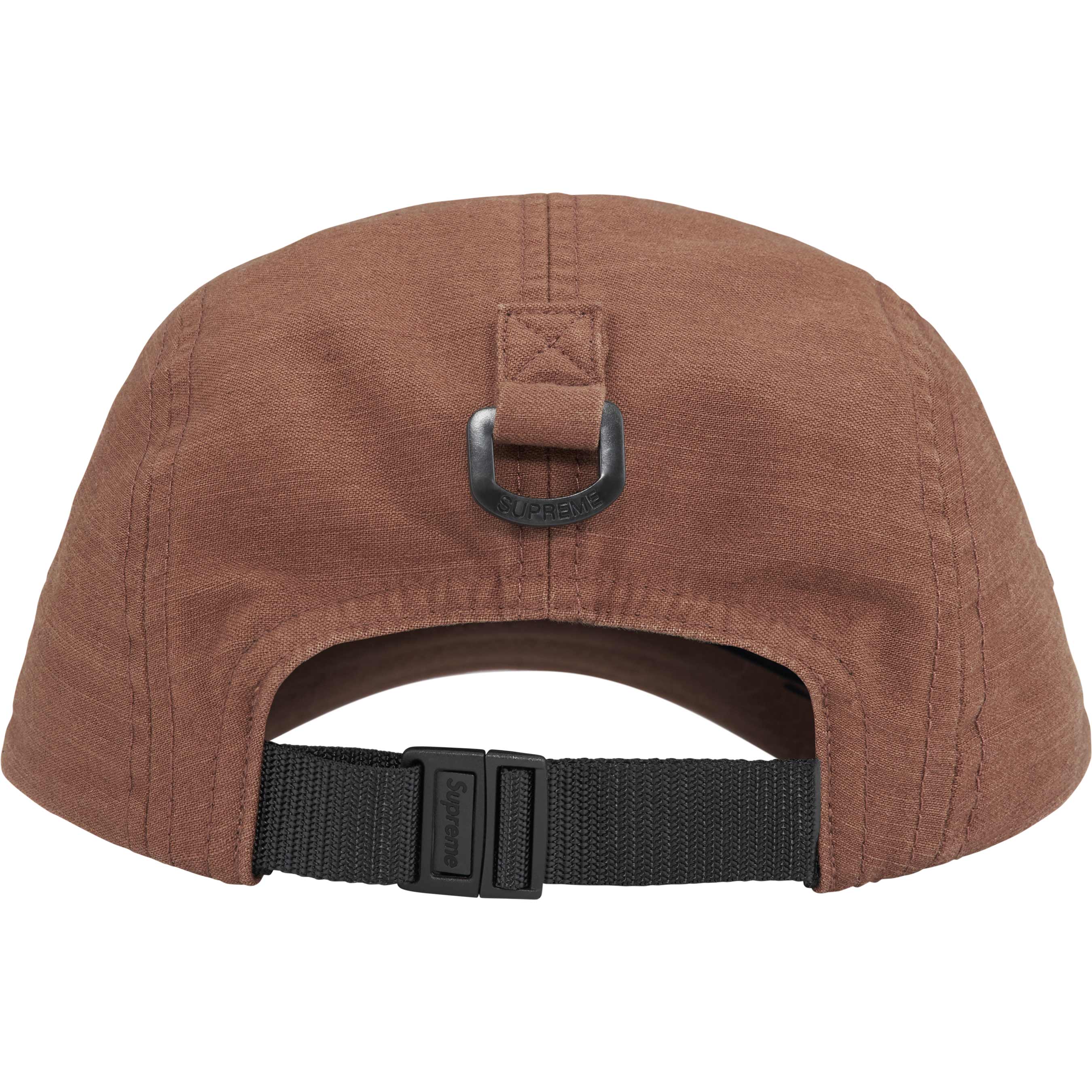 Supreme Arabic Label Camp Cap - Brown Adjustable Dad Hat for Men & Women - Perfect for Outdoor Activities, Streetwear Fashion & Casual Wear