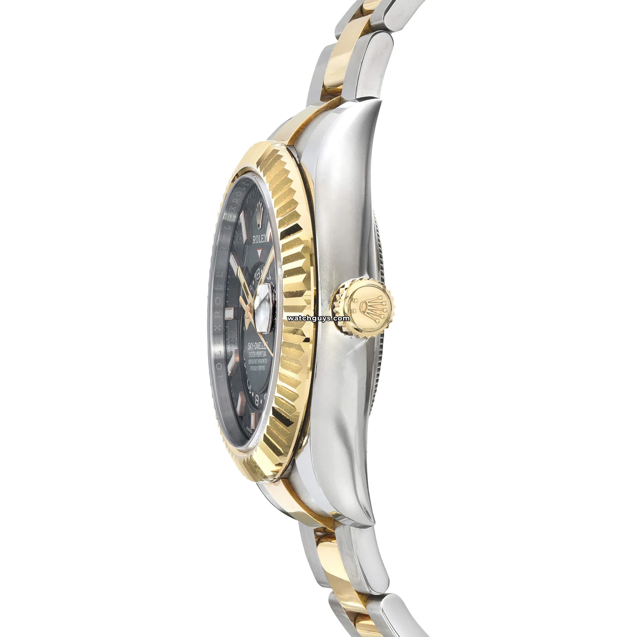 Rolex Sky-Dweller 326933 Men's Watch - Black Oyster Perpetual Stainless Steel Luxury Timepiece for Business Travel & Formal Occasions