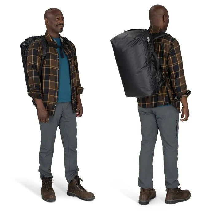 Osprey Transporter Duffel 44 - Durable Travel Bag for Hiking, Camping & Outdoor Adventures | Water-Resistant Gear for Men & Women | Perfect for Weekend Trips & Gym Use