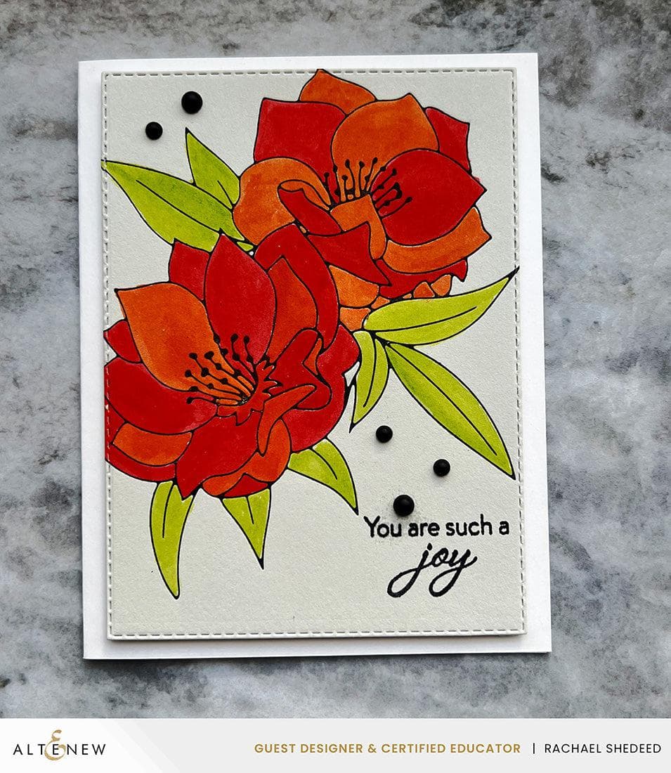Spark Joy: Black Hellebore Add-On Die Set for Card Making & Scrapbooking - Perfect for DIY Greeting Cards, Invitations, and Paper Crafts