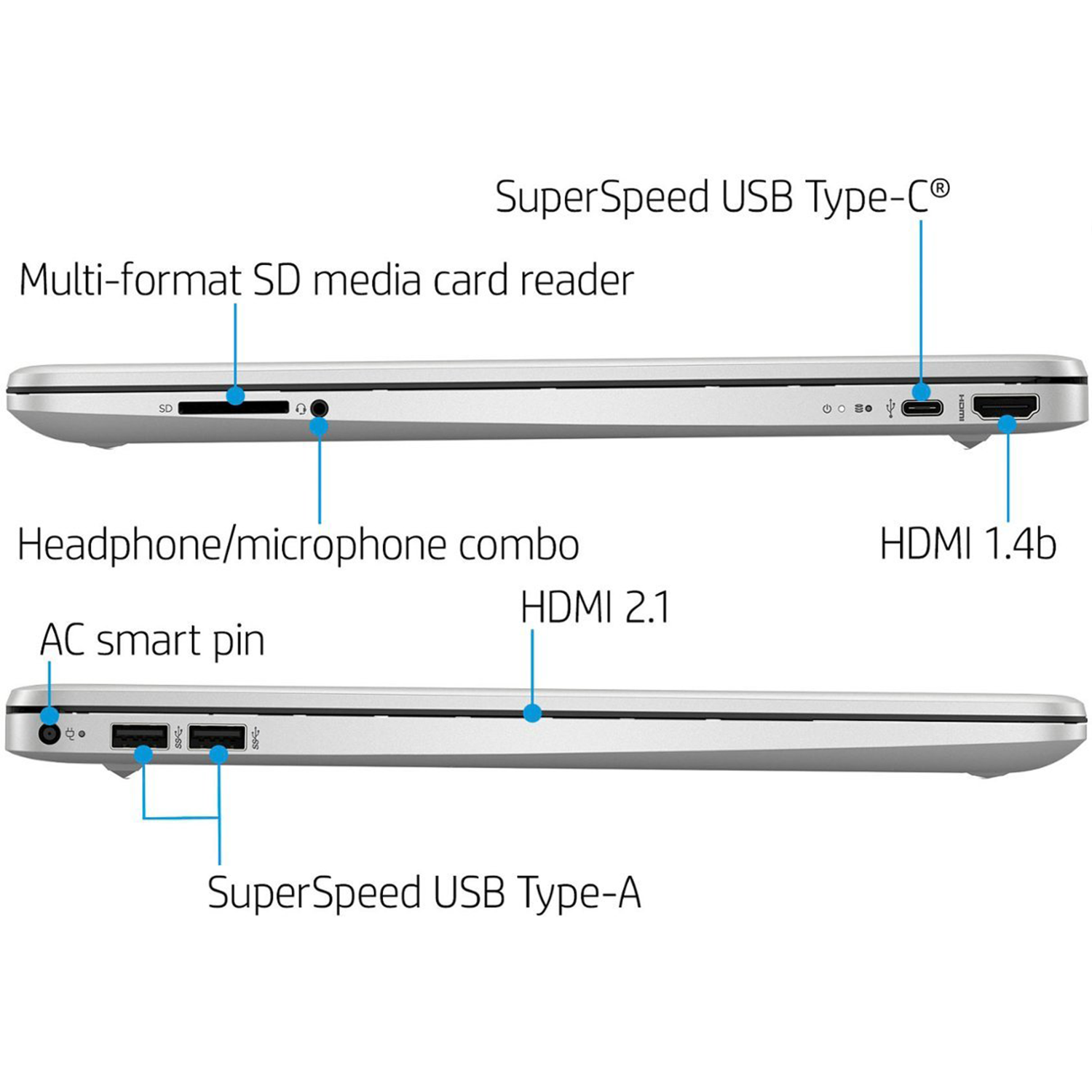 HP Essential 15 Laptop - 15.6