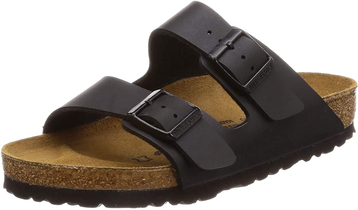 Birkenstock Arizona Leather Sandals for Women - Comfortable Cork Footbed Sandals | Perfect for Summer, Beach, and Casual Wear