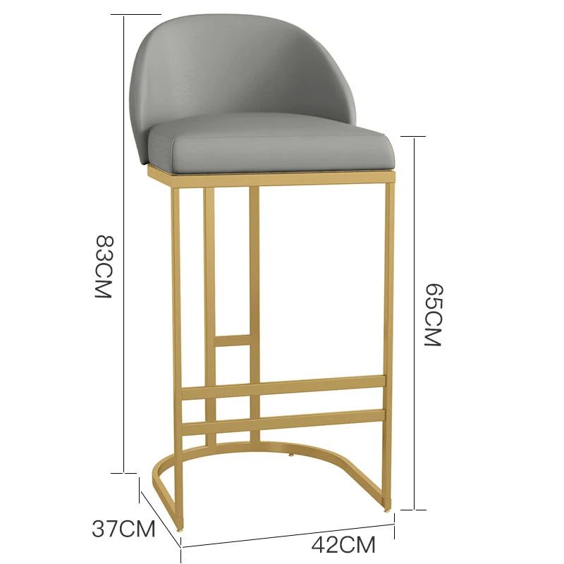 Minimalist Accent Bar Stools for Kitchen Counter - Modern & Stylish Dining Stools for Breakfast Nook, Bar, or Kitchen Island