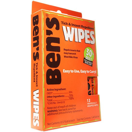 Ben's 30-Count Disposable Cleaning Wipes | 12-Pack | Multi-Surface Sanitizing Wipes for Home, Office & Travel | Antibacterial & All-Purpose Cleaning Wipes