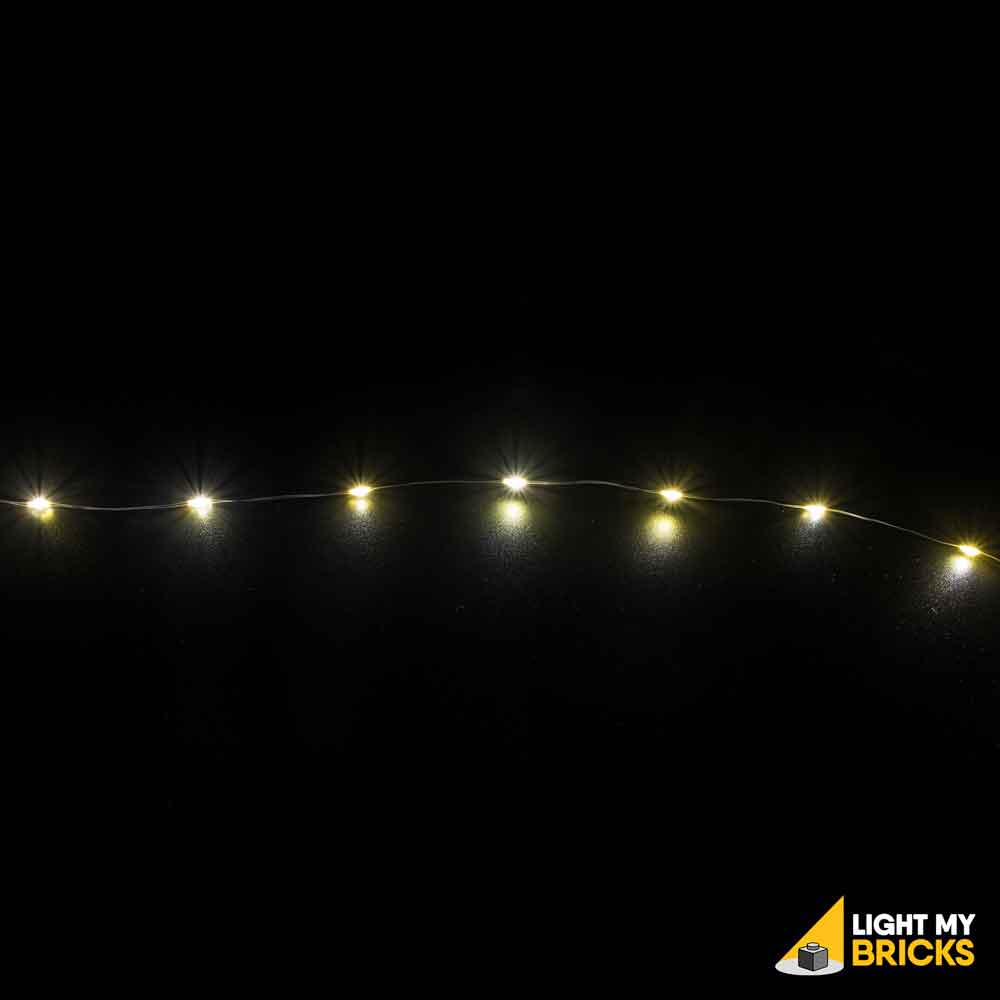 Warm White LED String Lights - 50ft Outdoor/Indoor Fairy Lights for Bedroom, Wedding, Party & Garden Decoration