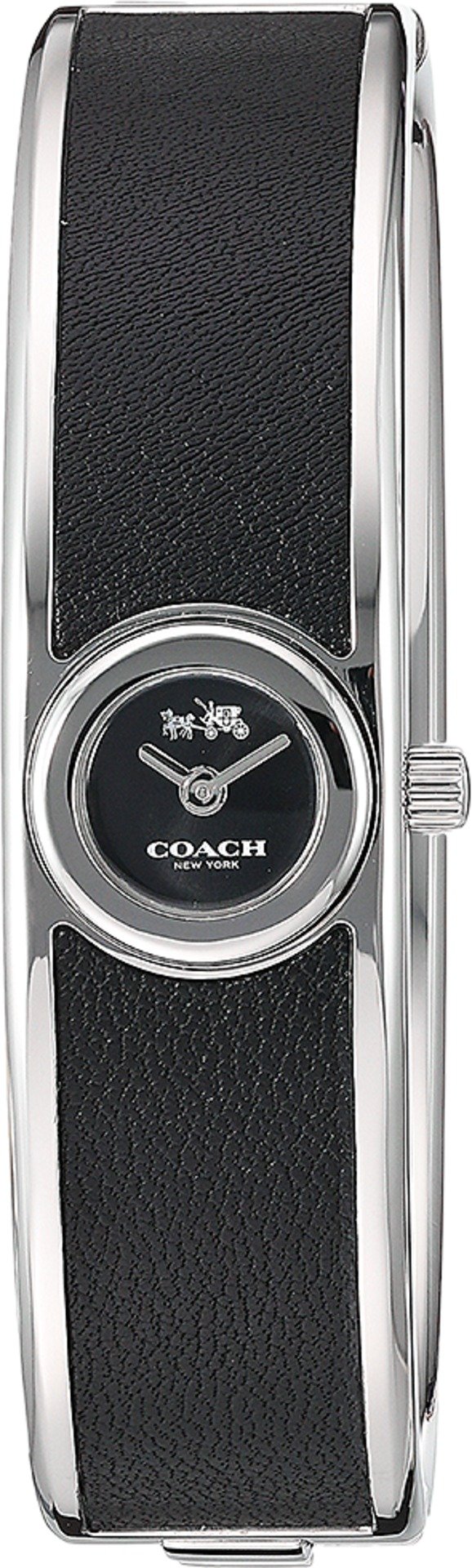 COACH Women's Scout Leather Crossbody Bag 14502607 in Black | Stylish Designer Purse for Everyday Use, Work & Date Nights