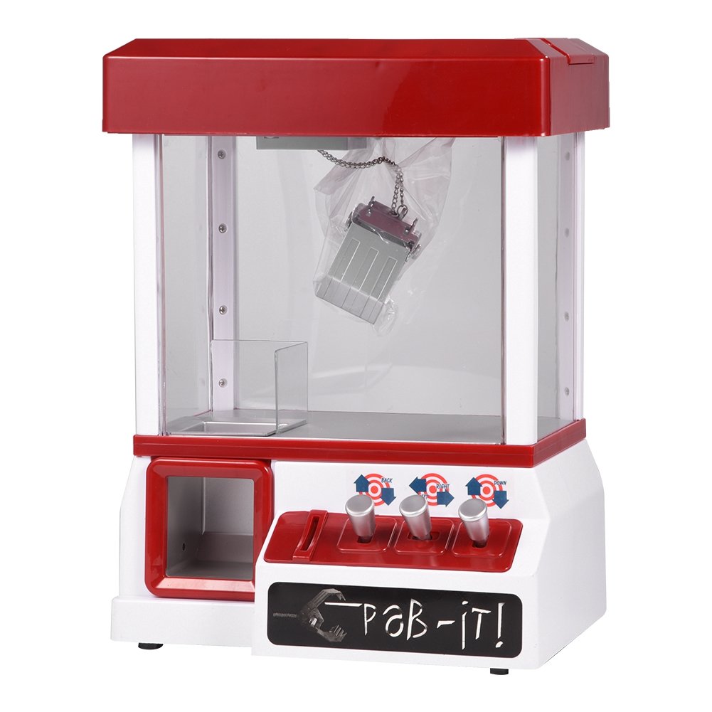 Fdit Mini Electronic Claw Toy Grabber Machine - Fun Musical Plush Catcher Game for Kids & Children | Birthday Gifts, Arcade Party Game, Family Entertainment