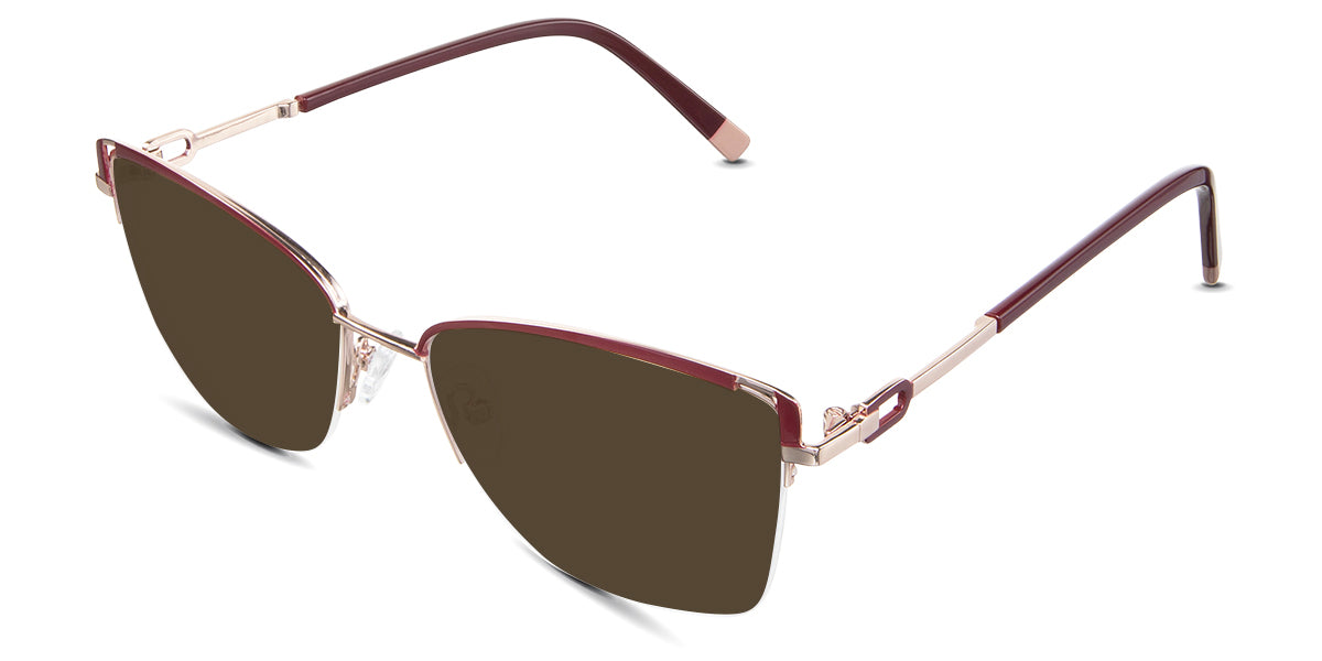 Phoebe Women's Prescription Polarized Sunglasses - UV Protection, Fashionable & Comfortable for Driving, Outdoor Activities & Daily Wear